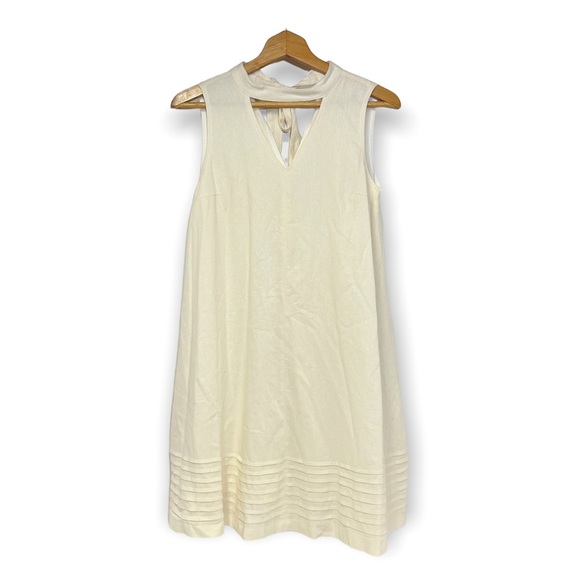 Mo : Vint New York Linen Cotton Sleeveless Dress SZ S - Picture 1 of 10